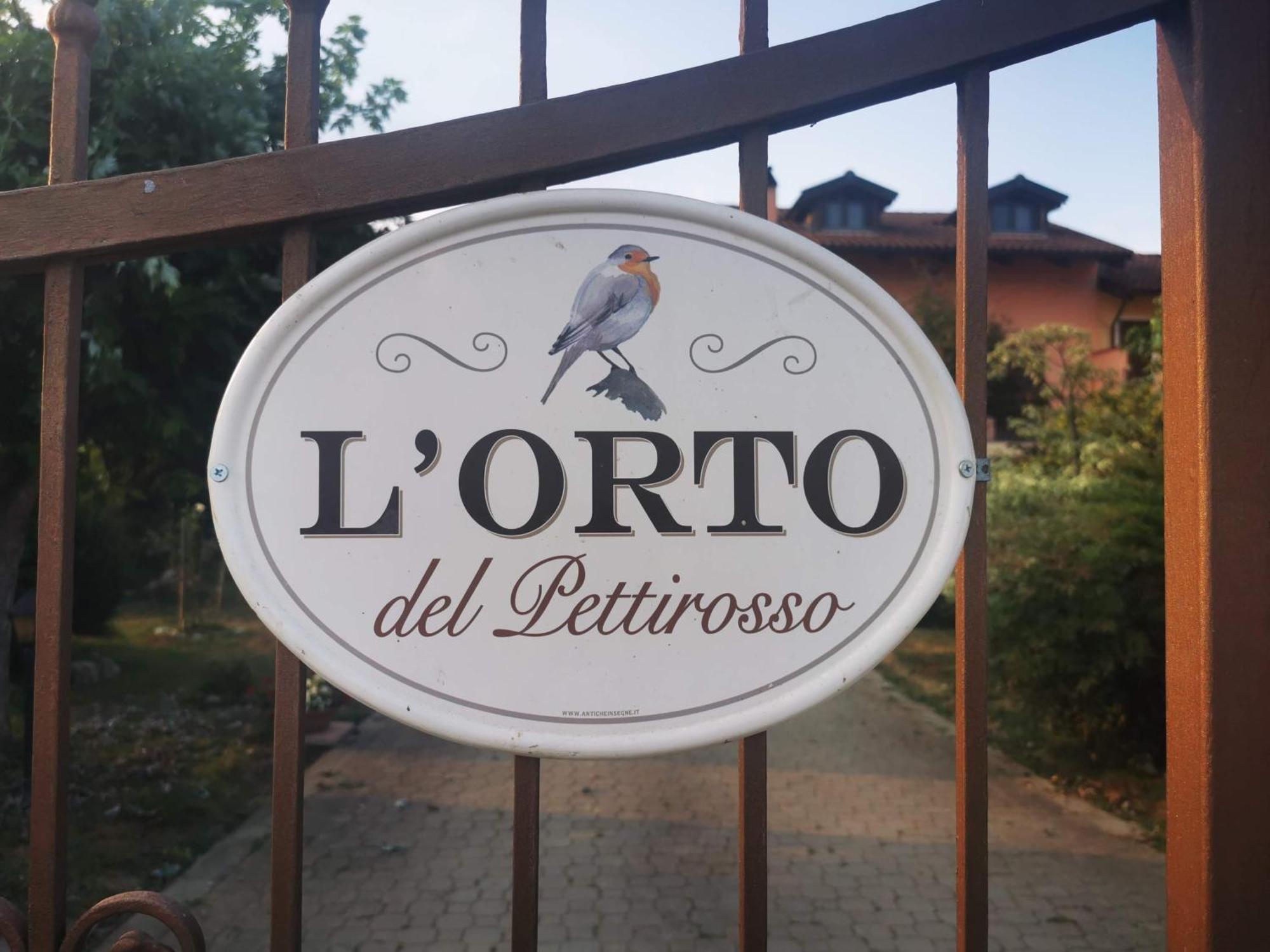 Orto Del Pettirosso Leilighet Front Eksteriør bilde